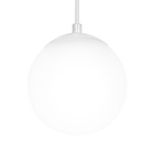 Kit 4 Lustres Pendentes Orby Bolinha Branco