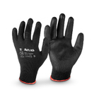 Kit 4 Luva Proteção Antiderrapante Em Pu Tamanho G At1304