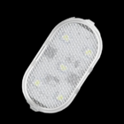 Kit 4 Luz Led Aviso Porta Carro Iluminação Chão Segurança Ind