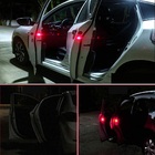 Kit 4 Luz Led Aviso Porta Carro Segurança Evitar Colisão Sina