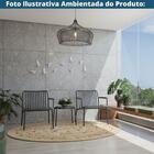 Kit 4 Mesas Centro Ou Lateral Redonda Empilhável Cozumel Frat