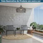 Kit 4 Mesas De Apoio Redonda Empilhável Cozumel Fratini 50 Cm