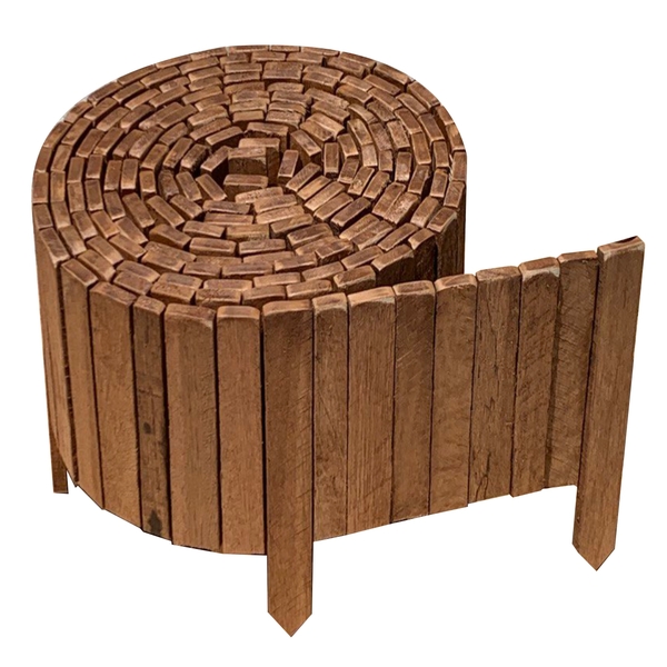 Kit 4 Metros Separação De Jardim Barreira Limitador De Terra