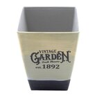 Kit 4 Mini Vasos De Planta Cachepot Estampados Decorados 16cm