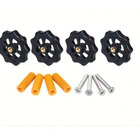 Kit 4 Molas+parafusos+knob Nivelamento Mesa Aquecida Ender 3