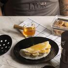 Kit 4 Molheiras De Vidro Com Cabo De Bambu 50ml Cremeiras Par