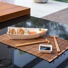 Kit 4 Molheiras Maionese Shoyu 230ml Potinho Pequeno Branco U