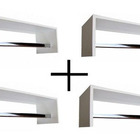 Kit 4 Nichos Cabideiros Para Quarto Organizar Guarda-chuva