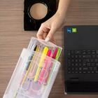 Kit 4 organizador médio 3 gaveteiros porta medicamentos banca