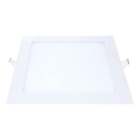 Kit 4 Painel Led Embutir Quadrado Luz Quente 3000k 12w 17cm