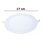 Kit 4 Painel Led Embutir Redondo 12w 3000k 17cm Avant