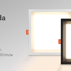 Kit 4 Painel Plafon Led Embutir Recuado 18w Branco Neutro 400