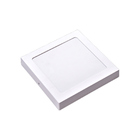 Kit 4 Painel Plafon Led Sobrepor Quad Branca 6500k 24w 29cm