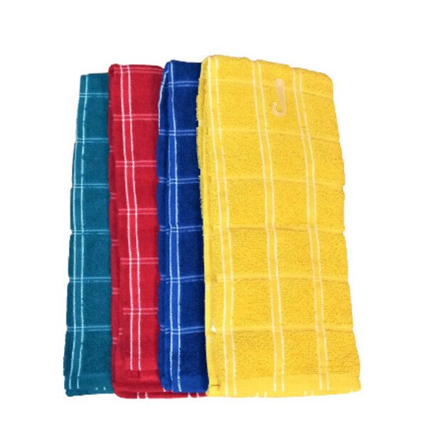 Kit 4 Panos De Copa 45x65  Amar/azul/verm/verd