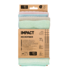 KIT 4 PANOS MICROFIBRA RECICLADA 30x30cm