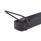 Kit 4 Pares De Trinco Correr Porteira Com Rodinha 350x70mm