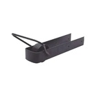 Kit 4 Pares De Trinco Correr Porteira Com Rodinha 350x70mm