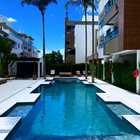 Kit 4 pçs Piso Piscina Atérmico Tr (M2) 50x50x1,5cm - Branco