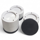 Kit 4 Pé Nivelador Universal Borracha Maquina Lavar Fogão