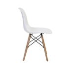 Kit 4 Peças Cadeira Eiffel Pp Base De Madeira Desmontada Vári