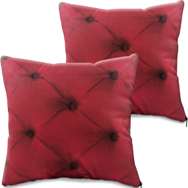 Kit 4 Peças Capa Refil Almofada Decorativa Suede Com Ziper 45