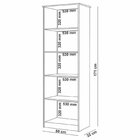 Kit 4 Peças Com 1 Mesa L 1 Armário 1 Estante Uma Porta 1 Esta