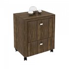 Kit 4 Peças Com Escrivaninha Em L, Gaveteiro, Armário Multius