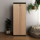 Kit 4 Peças Com Escrivaninha Em L, Gaveteiro, Estante E Armár