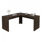 Kit 4 Peças Com Escrivaninha, Estante, Armário Multiuso Alto