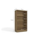 Kit 4 Peças Com Escrivaninha, Gaveteiro E 2 Armários Itapua