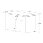Kit 4 Peças Com Mesa Para Escritório Em L 120cmx150cm, Estant
