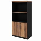 Kit 4 Peças Com Mesa Para Escritório Em L 150cmx150cm, Estant