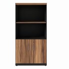 Kit 4 Peças Com Mesa Para Escritório Em L 170cmx150cm, Estant