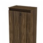 Kit 4 Peças Com Mesa Para Escritório Em L, Gaveteiro, Armário