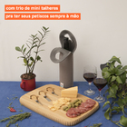 Kit 4 Peças De Bambu Para Servir À Mesa - Oikos Natural U