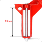 Kit 4 Peças Grampo Sargento Canto Angular 75 Mm 2 Morsas Cant