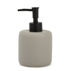 Kit 4 Peças Para Banheiro Em Cerâmica Cinza 18411 Mart