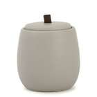 Kit 4 Peças Para Banheiro Em Cerâmica Cinza 18411 Mart