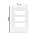 Kit 4 Peças Tomada E Interruptor Casa Completa Margirius B3