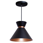 Kit 4 Pendente Lustre Luminária Berlim 15cm Preto