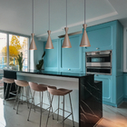 Kit 4 Pendente Lustre Luminária Canada Fendi