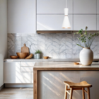 Kit 4 Pendente Lustre Luminária Cone Moscou 39cm Branco