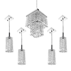 Kit 4 Pendentes Clearcrillic + Pendente Marrycrillic