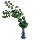 Kit 4 Pendentes De Folhagens Artificiais Verdes Para Decoraçã