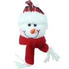 Kit 4 Pendentes Enfeite Árvore De Natal Boneco De Neve 20cm
