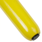 Kit 4 Pés Palito Amarelo 25 Cm Com Rosca Metal Para Móveis D1