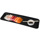 Kit 4 Petisqueiras Retangulares Prato De Petisco Coza Grande