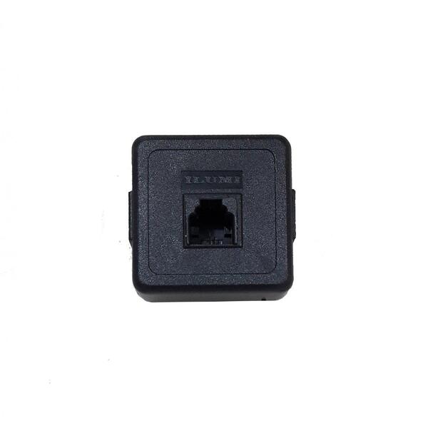 Kit 4 Pino Padrão Telefone Macho Americano Preto - Ilumi