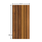 Kit 4 Placas Decorativa Flexível 3d Revestimento De Parede Ma