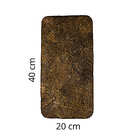 Kit 4 Placas Fibra De Coco Flores E Plantas Jardim Vertical